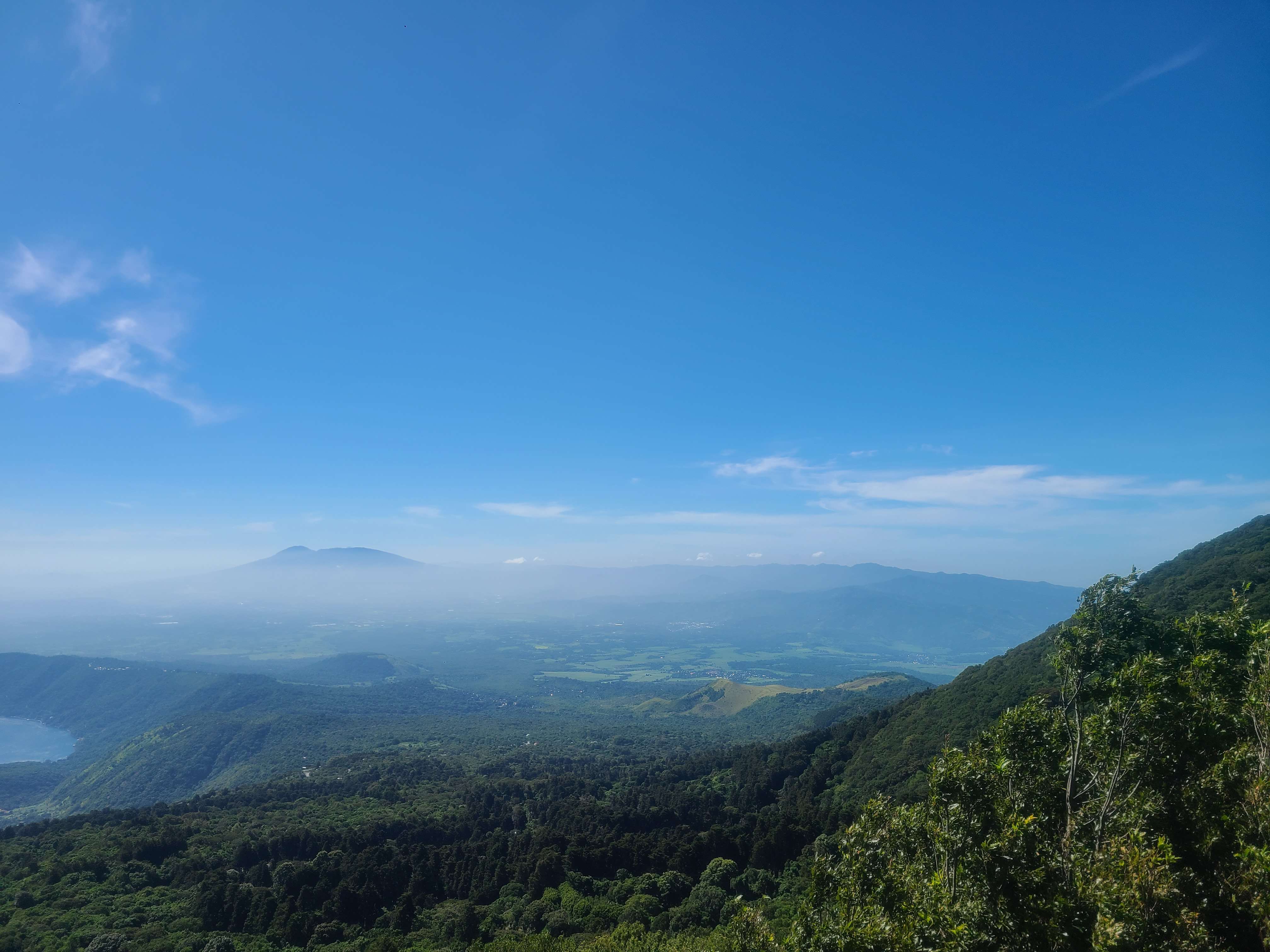view from santa ana volcano